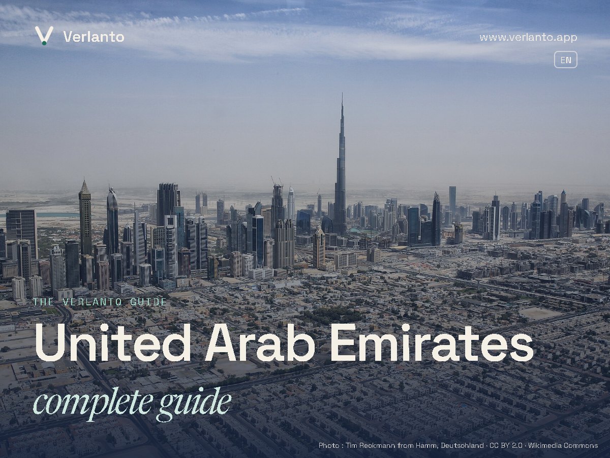 United Arab Emirates — The complete Verlanto country guide