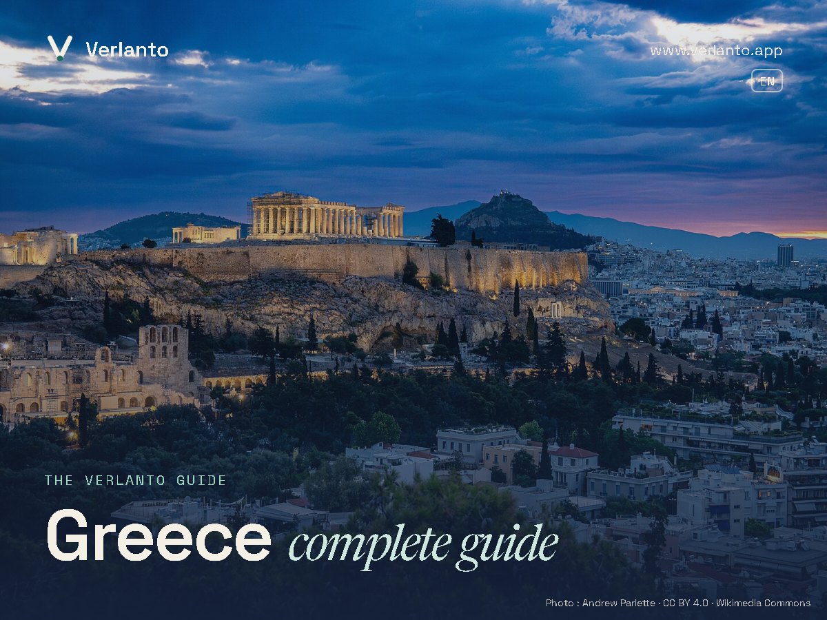 Greece — The complete Verlanto country guide