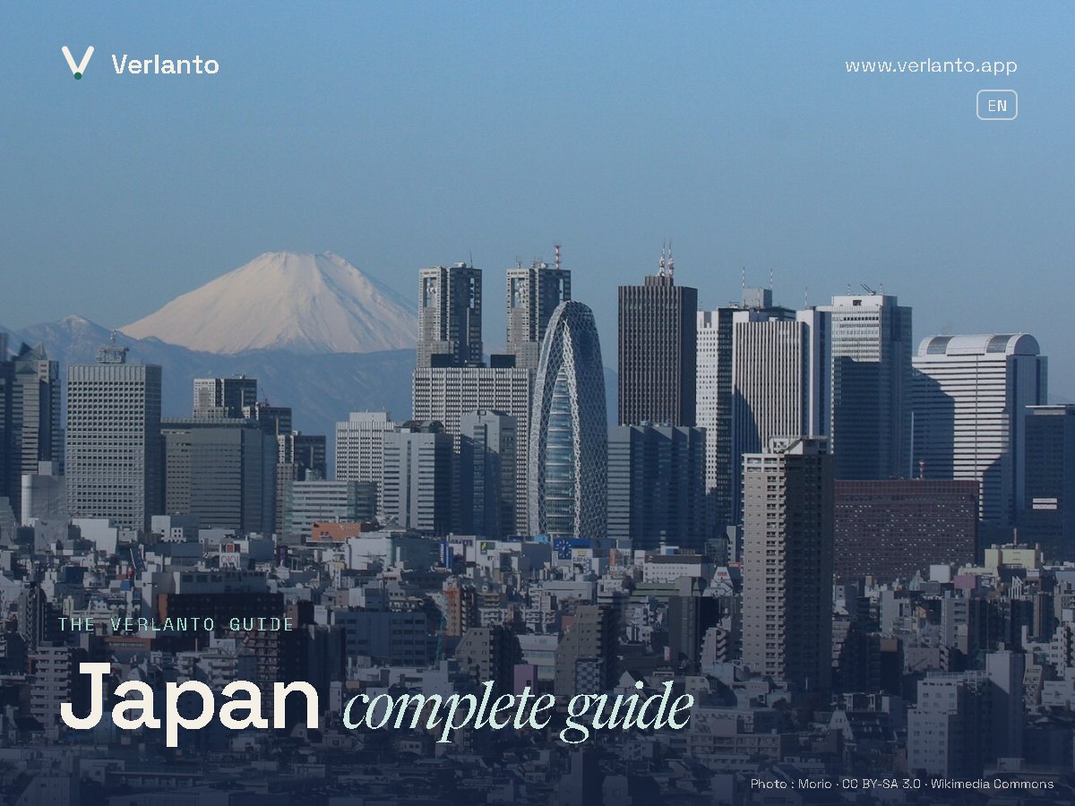 Japan — The complete Verlanto country guide