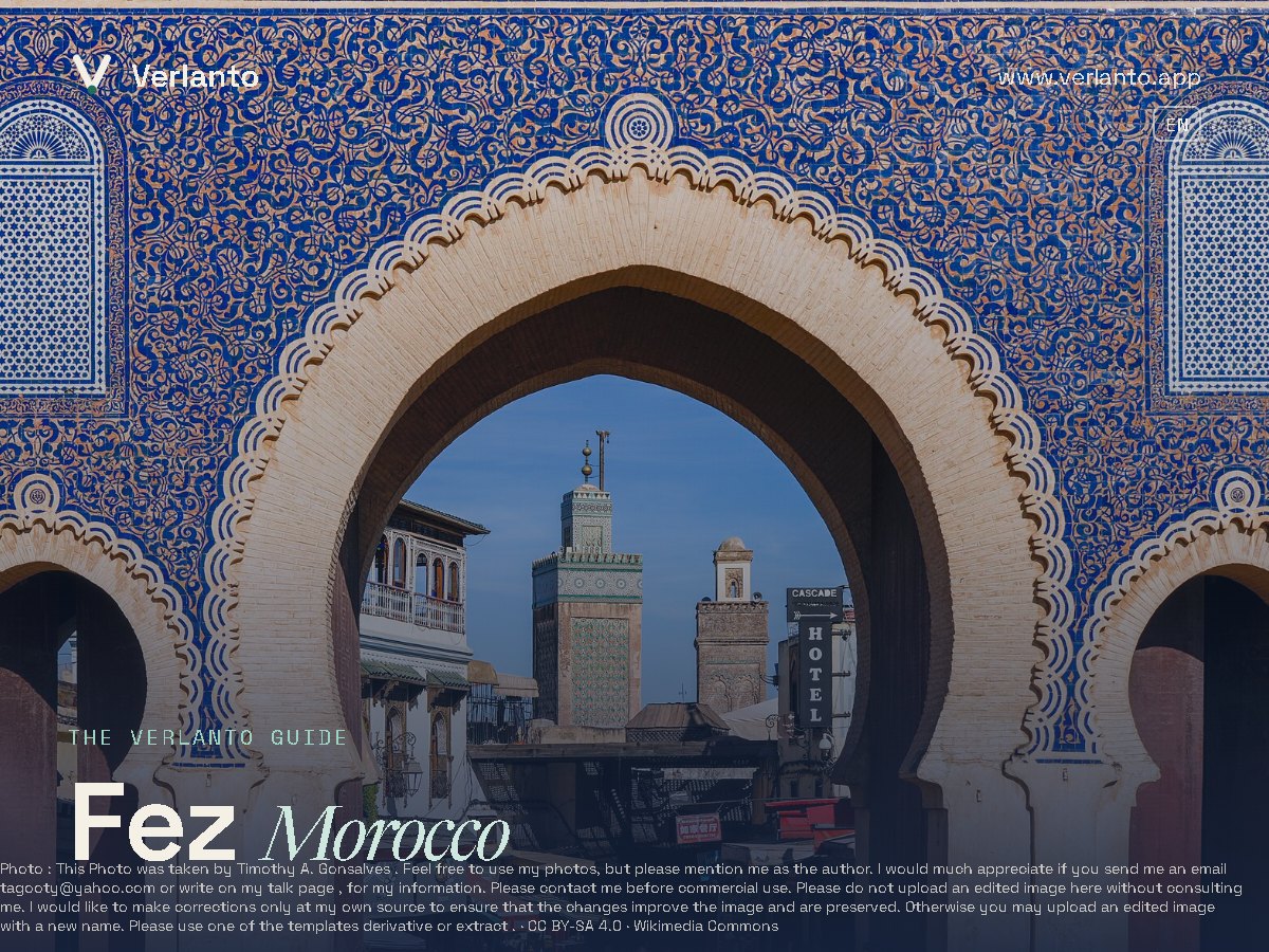 Fez — The Verlanto guide