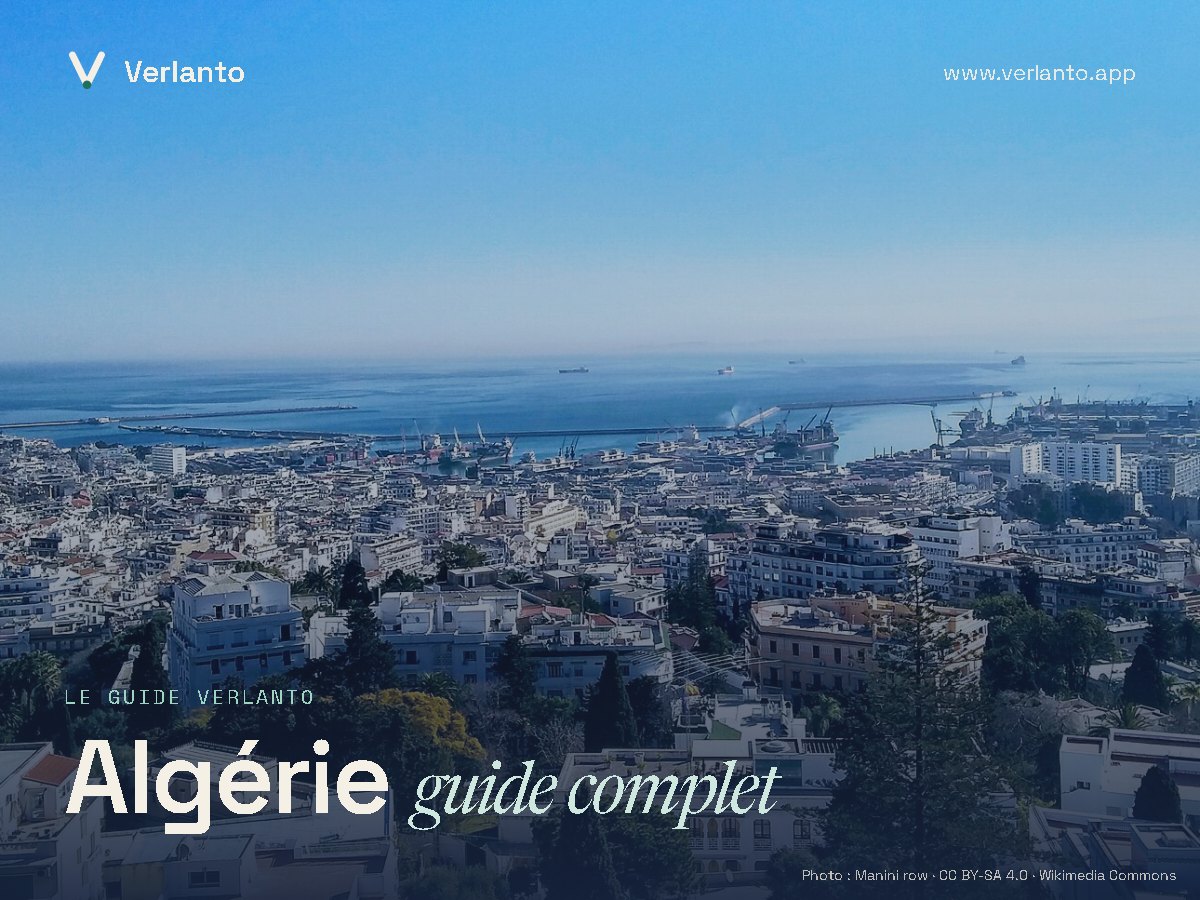 Algérie — Le guide Verlanto complet du pays