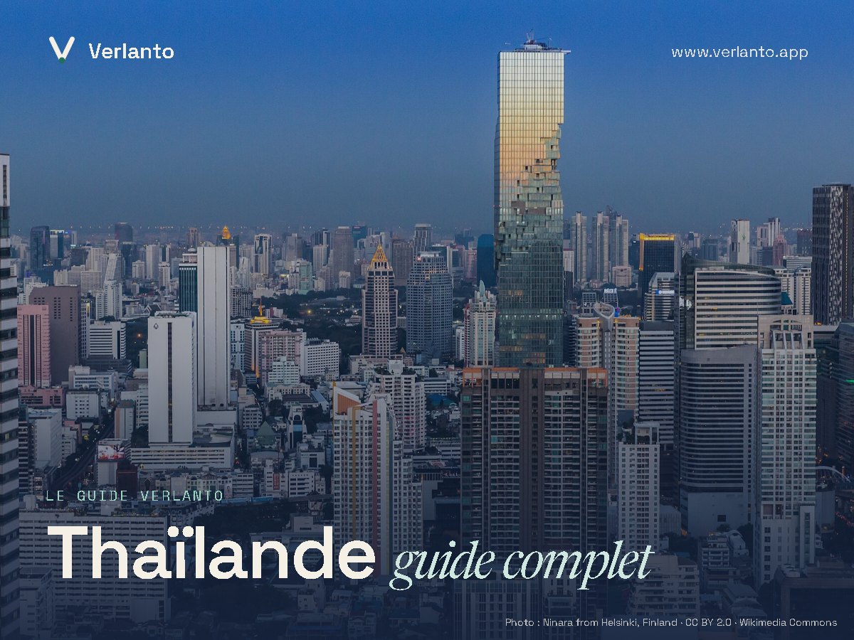 Thaïlande — Le guide Verlanto complet du pays