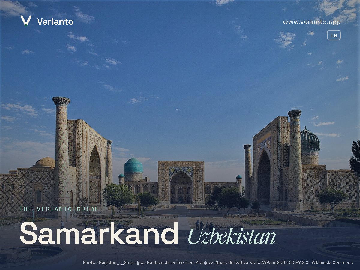 Samarkand — The Verlanto guide